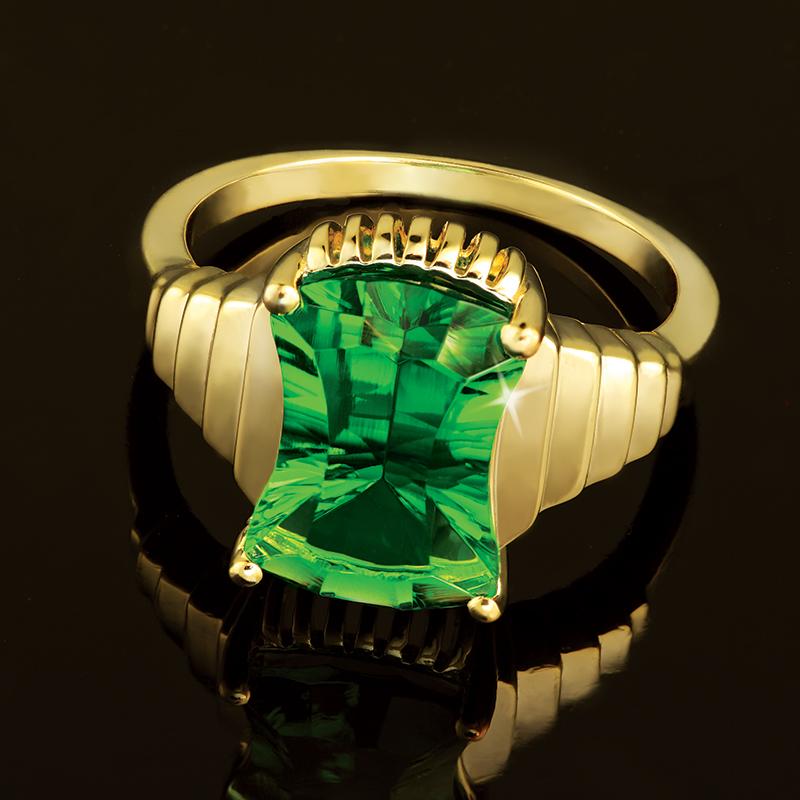 Helenite Phoenix Ring